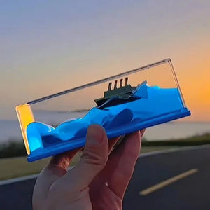Creative Cruise Ship Drift Bottle for Unique Home Decor