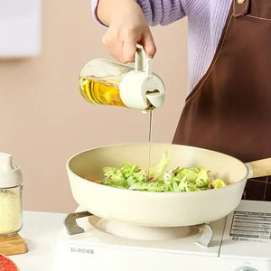 Leakproof Glass Oil Bottle 