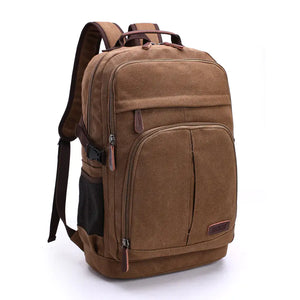 Large Canvas Toiletry Bag – Travel Wash Bag for Men & Women