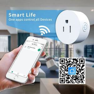 Remote Control Smart Plug – WiFi Voice-Activated Outlet for Home Convenience