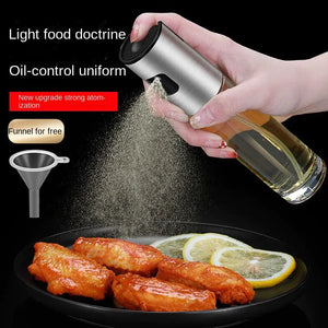 Reusable Cooking Oil Sprayer – Refillable Bottle for Vinegar, Olive Oil & More