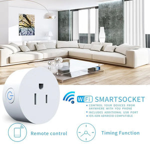 WiFi Smart Socket – Voice Control Plug for Smart Home Devices

