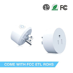 Wireless Smart Plug – Voice-Activated WiFi Control for Lights, Appliances & More