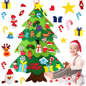 Handmade Felt Christmas Ornaments for Festive Trees