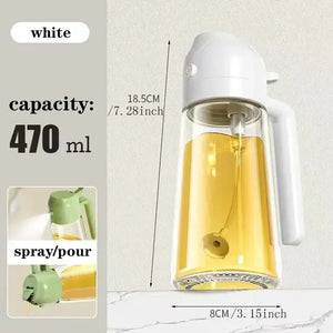 Leakproof Glass Oil Bottle 