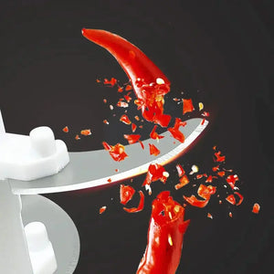 Hand Crank Food Shredder – 3 Blade Kitchen Tool for Slicing, Grating & Chopping
